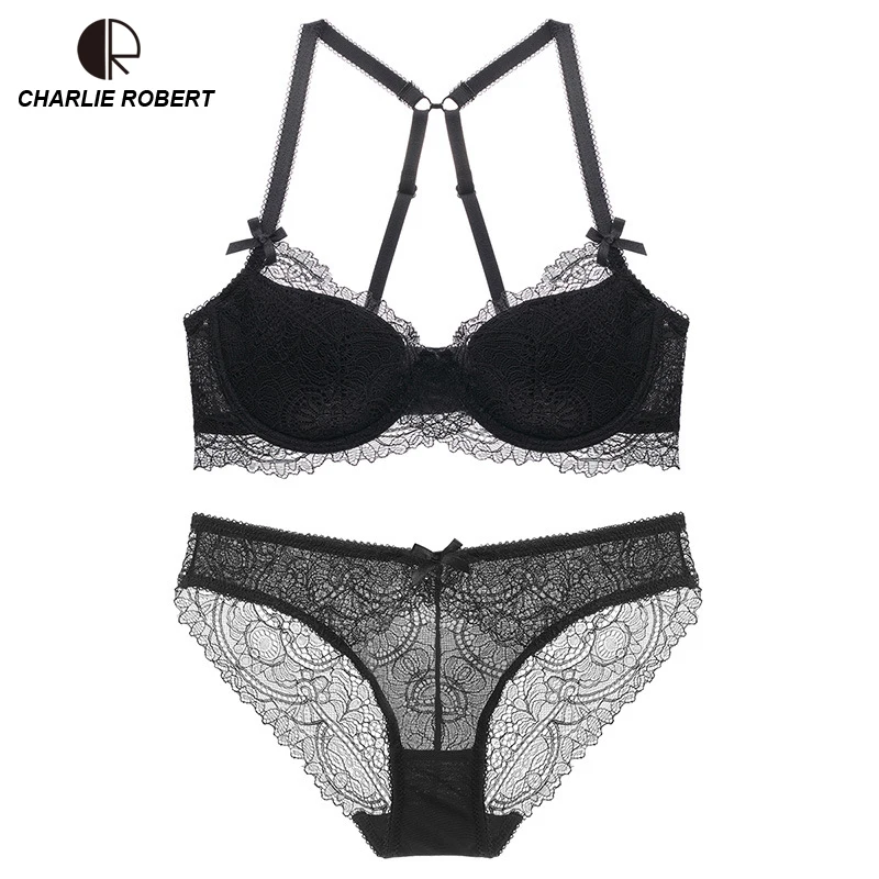 CR Cross Strap Intimates Women Sexy Lingerie Lace Y-line Straps Front Closure Bra Hollow Out Panties Bra set Underwear
CR Cross Strap Intimates Women Sexy Lingerie Lace Y-line Straps Front Closure Bra Hollow Out Panties Bra set Underwear
