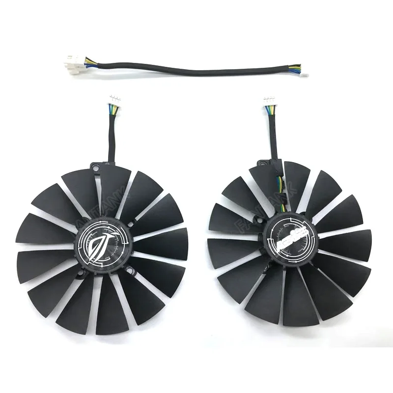Новый 95 мм PLD10010S12H кулер для ASUS ROG STRIX Dual RX 470 570 AMD RX470 RX570 игровая видеокарта
