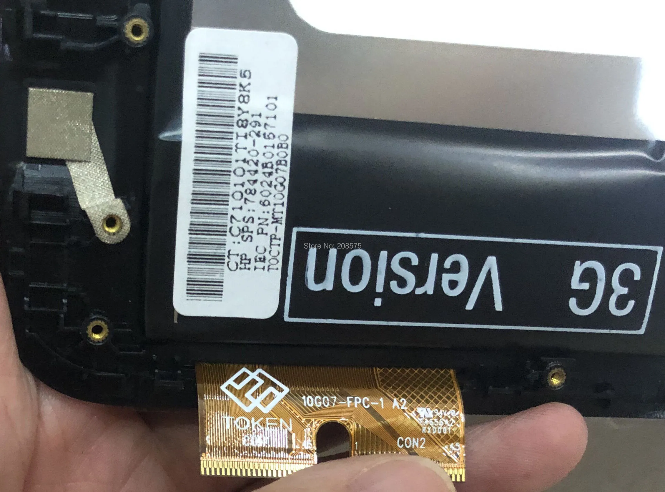 Free shipping 10.1''BP101WX1-210 3G Version For HP Pavilion X2 10-K 10-K010NR 10-K010WM LCD Touch Screen Assembly 10G07-FPC-1 A2
Free shipping 10.1''BP101WX1-210 3G Version For HP Pavilion X2 10-K 10-K010NR 10-K010WM LCD Touch Screen Assembly 10G07-FPC-1 A2