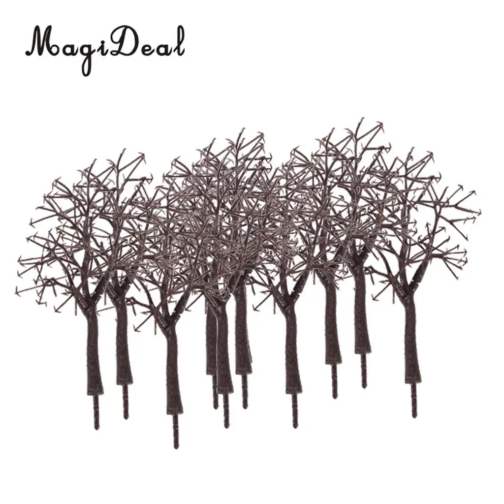 MagiDeal 10Pcs/Lot Plastic Scenery Landscape Model Bare Trunk Tree for Train Track Building Garden Park Layout Scene Toy 12cm
MagiDeal 10Pcs/Lot Plastic Scenery Landscape Model Bare Trunk Tree for Train Track Building Garden Park Layout Scene Toy 12cm