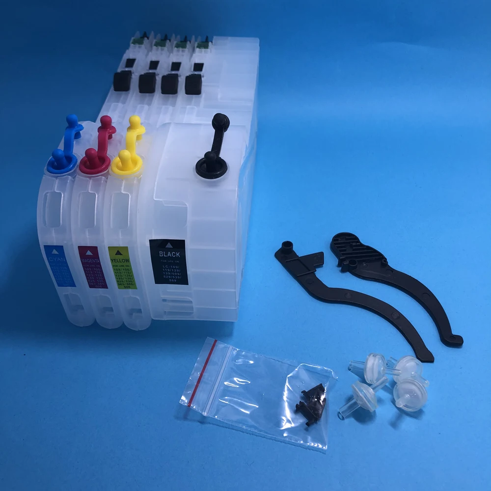 YOTAT Long Refilleble ink cartridge LC119 LC115 for Brother MFC-J6570CDW MFC-J6970CDW MFC-J6770CDW MFC-J6975CDW DCP-J4215N
YOTAT Long Refilleble ink cartridge LC119 LC115 for Brother MFC-J6570CDW MFC-J6970CDW MFC-J6770CDW MFC-J6975CDW DCP-J4215N