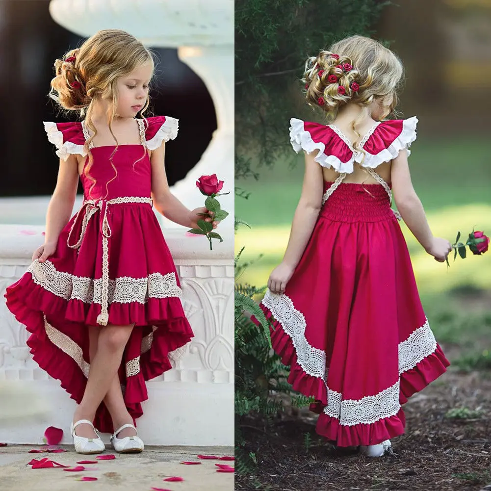 Pudcoco Girl Dress Toddler Kids Girl Ruffle Lace Dress Sleevelss Party Pageant Dress 1-6Y
Pudcoco Girl Dress Toddler Kids Girl Ruffle Lace Dress Sleevelss Party Pageant Dress 1-6Y