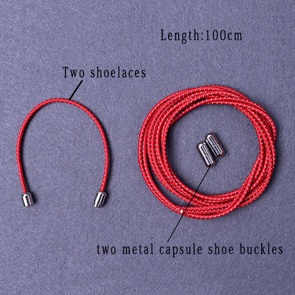 2019 New Lazy Shoelace Buckle Free Elastic Children Adult Wild Reflectives Round High Quality 100Cm White Black Pink Shoelaces
2019 New Lazy Shoelace Buckle Free Elastic Children Adult Wild Reflectives Round High Quality 100Cm White Black Pink Shoelaces