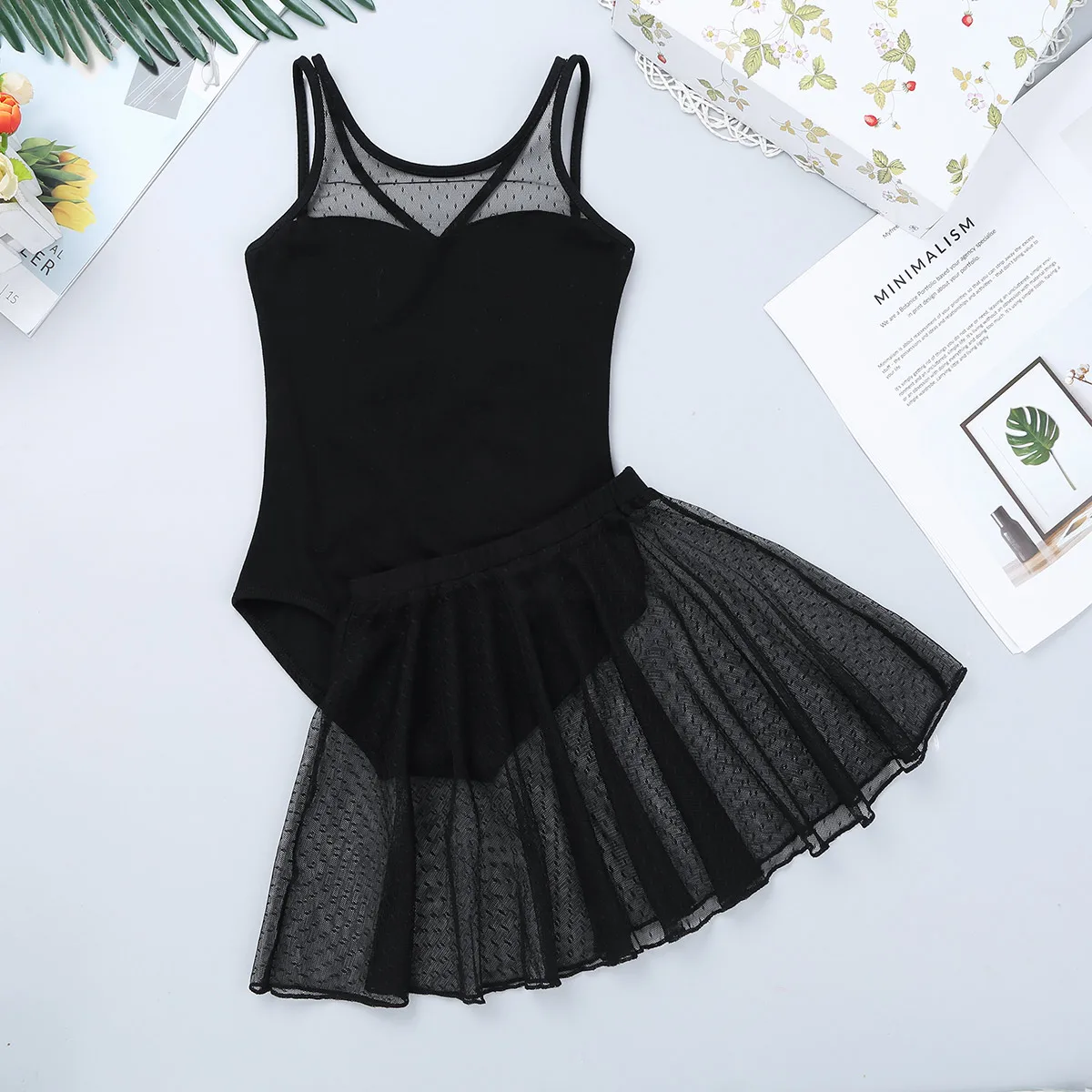 TiaoBug Girls Splice Ballet Tutu Dance Leotard with Mesh Skirt Child Gymnastics Leotard Dress Kids Stage Party Dance Costume Set
TiaoBug Girls Splice Ballet Tutu Dance Leotard with Mesh Skirt Child Gymnastics Leotard Dress Kids Stage Party Dance Costume Set