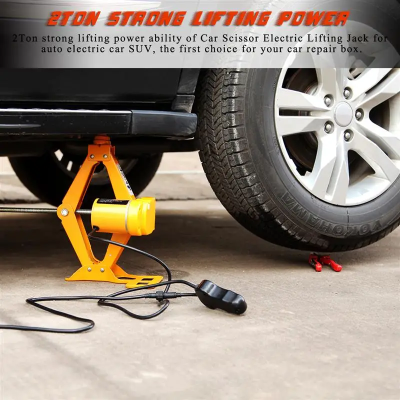 2Ton DC 12V/10A 100W Fully Automatic Electric Scissor With A Night LightCar Lift Jack Repair Tire Wheel Chang Kit
2Ton DC 12V/10A 100W Fully Automatic Electric Scissor With A Night LightCar Lift Jack Repair Tire Wheel Chang Kit