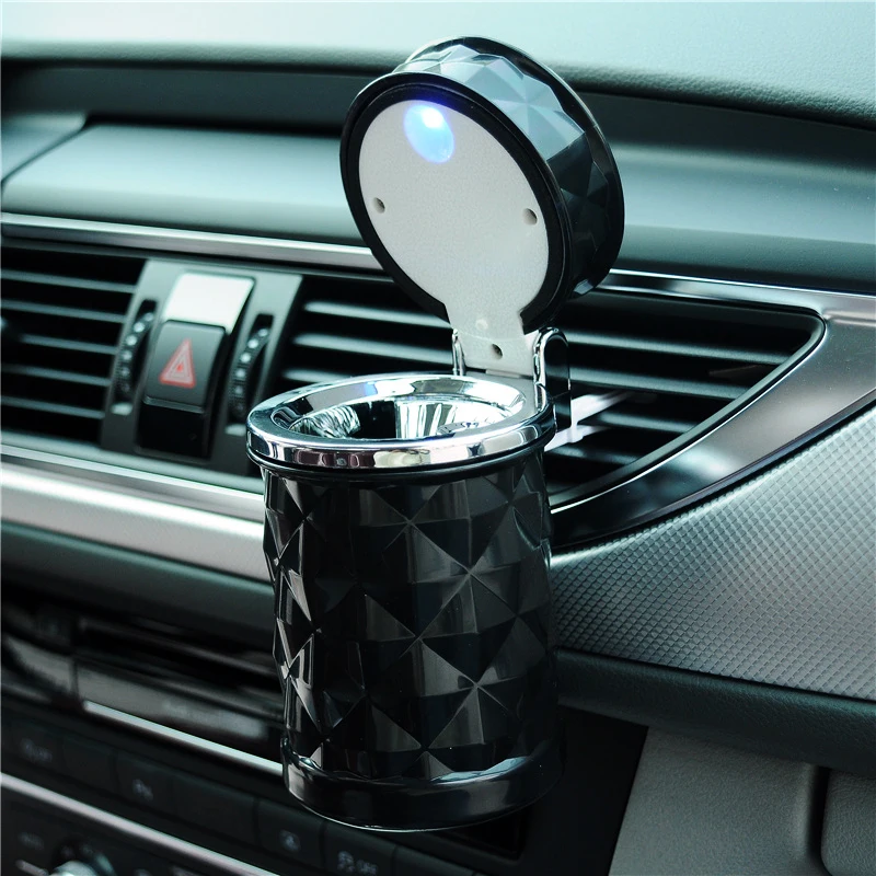 Car Accessories Portable LED Light Car Ashtray Universal Cigarette Cylinder Holder Car Styling Mini Car Interior Supplies
Car Accessories Portable LED Light Car Ashtray Universal Cigarette Cylinder Holder Car Styling Mini Car Interior Supplies