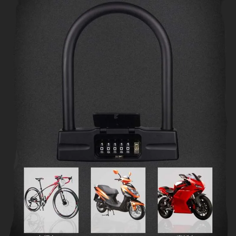 U-Type Password Lock Car Lock Bicycle Motorcycle Electric Car Anti-Theft Password Lock 21055
U-Type Password Lock Car Lock Bicycle Motorcycle Electric Car Anti-Theft Password Lock 21055