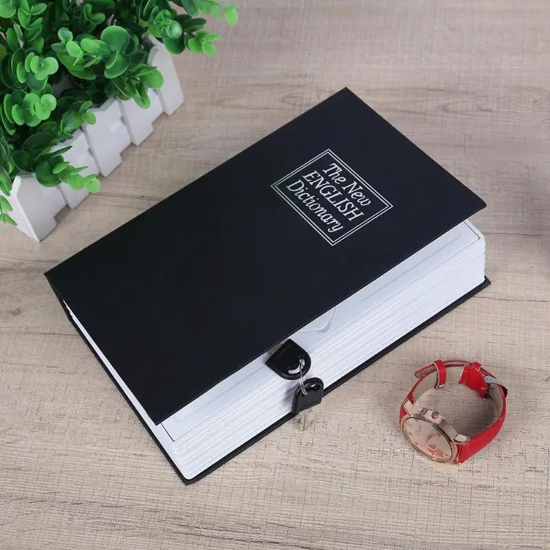 English Dictionary Shape Money Saving Box Safe Book Coin Piggy Bank with Key Cash Coins Saving Boxes Lock-up Storage Box
English Dictionary Shape Money Saving Box Safe Book Coin Piggy Bank with Key Cash Coins Saving Boxes Lock-up Storage Box
