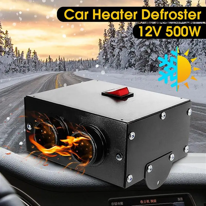 Универсальный DC12V 500 W автомобиля грузовик тепловентилятор обогрев грелка