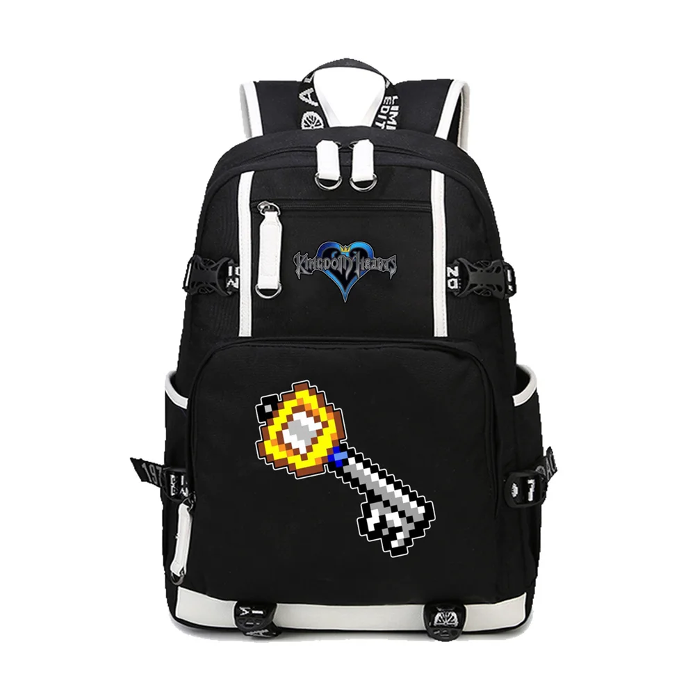 2020 Game Kingdom Hearts Backpack Sora cosplay Laptop Shoulder Travel Bags Knapsack Student School Bag Boobkag canvas Packsack
2020 Game Kingdom Hearts Backpack Sora cosplay Laptop Shoulder Travel Bags Knapsack Student School Bag Boobkag canvas Packsack