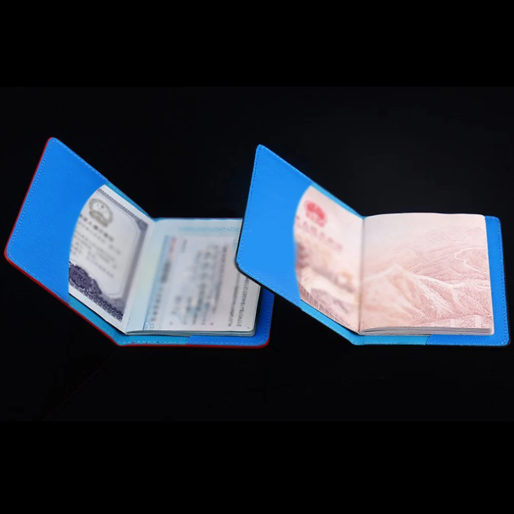 1pc Fashion Passport Holder Documents Bag Fashion Travel Passport Cover Card Case Travel Accessories
