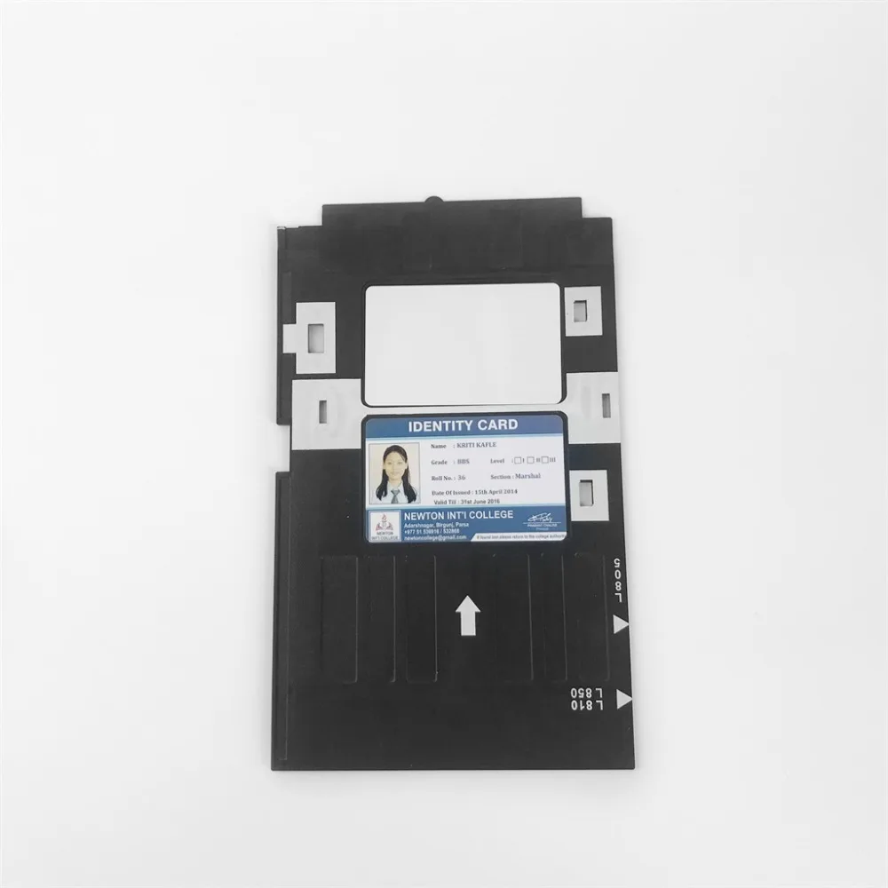 50X глянцевое покрытие поверхности белый пустой струйный ID карточки PVC + 1 шт. карты