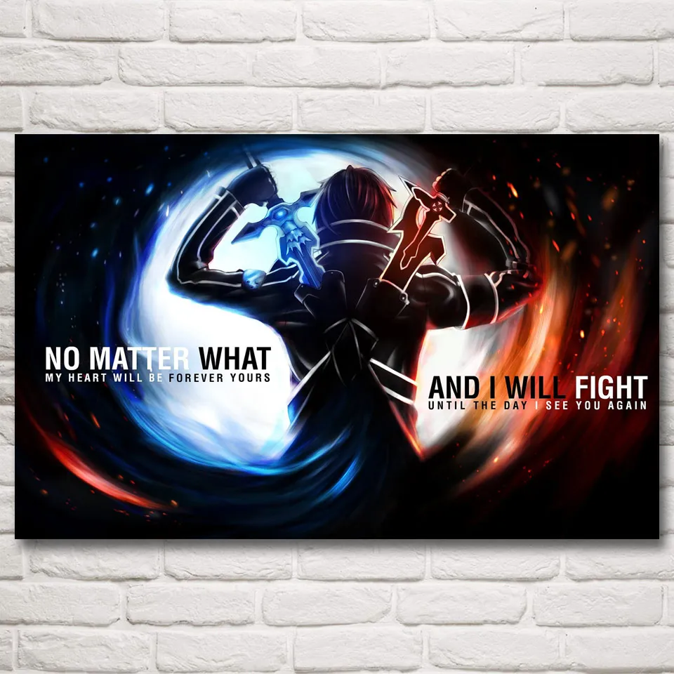 1 Panel Sword Art Online Anime Ideo Games Kirigaya Kazuto Art Silk Poster Prints Home Decor Painting Artworks Modern Poster
1 Panel Sword Art Online Anime Ideo Games Kirigaya Kazuto Art Silk Poster Prints Home Decor Painting Artworks Modern Poster