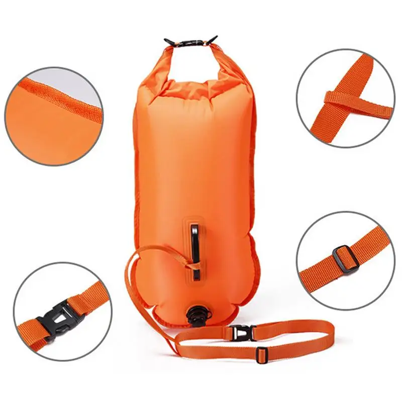 Outdoor Swimming Buoy Multifunctional Swimming Drifting Bag Waterproof Dry Bag Open Water Swimming Training Buoy For Rafting
Outdoor Swimming Buoy Multifunctional Swimming Drifting Bag Waterproof Dry Bag Open Water Swimming Training Buoy For Rafting