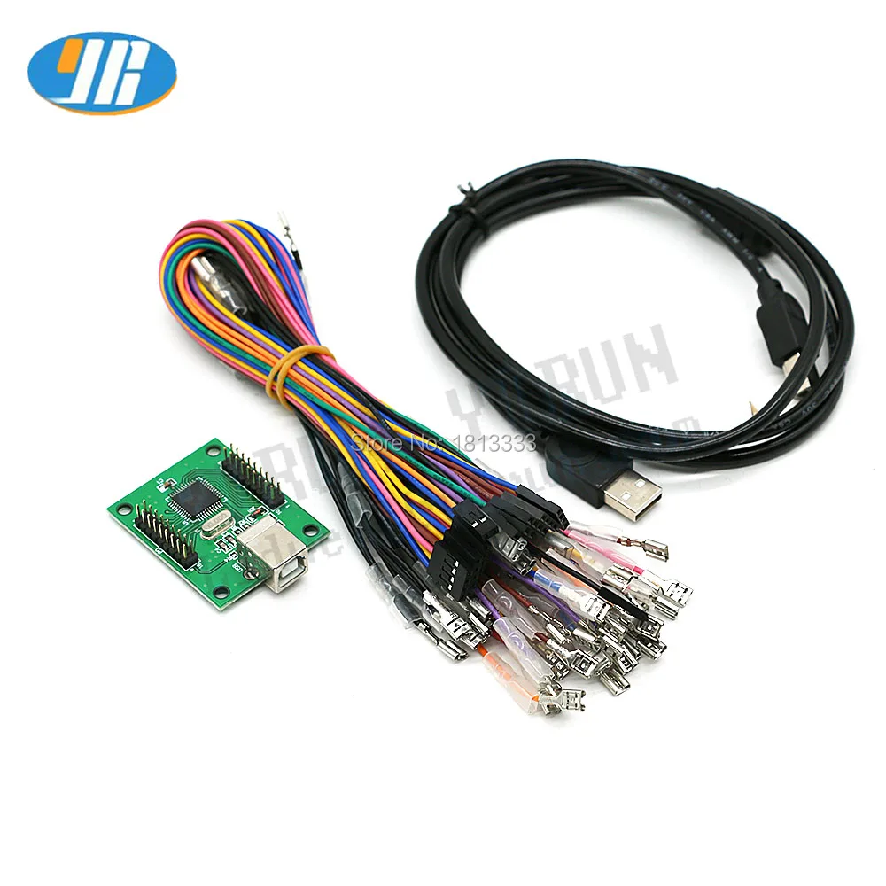 Zero Delay Arcade Game Controller USB To PC /PS3 Joystick Control Panel Board With SANWA Button Cable DIY
Zero Delay Arcade Game Controller USB To PC /PS3 Joystick Control Panel Board With SANWA Button Cable DIY