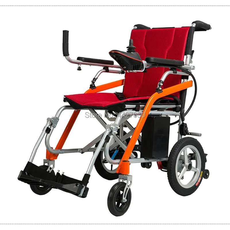 

Бесплатная доставка светильник Вес автоматический складное Электрическое Кресло-коляска для людей с ограниченными возможностями