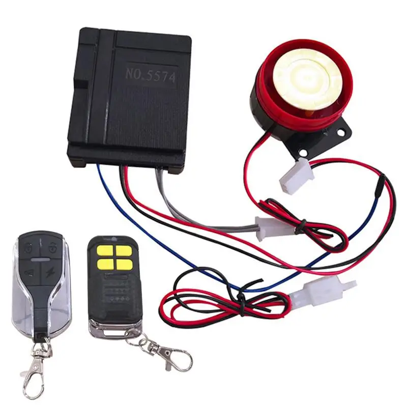 12V Universal Motorcycle Car Security Alarm System 125db Burglar Alarm Ultra Small Dual Remote Control Anti-theft Device 11.11
12V Universal Motorcycle Car Security Alarm System 125db Burglar Alarm Ultra Small Dual Remote Control Anti-theft Device 11.11