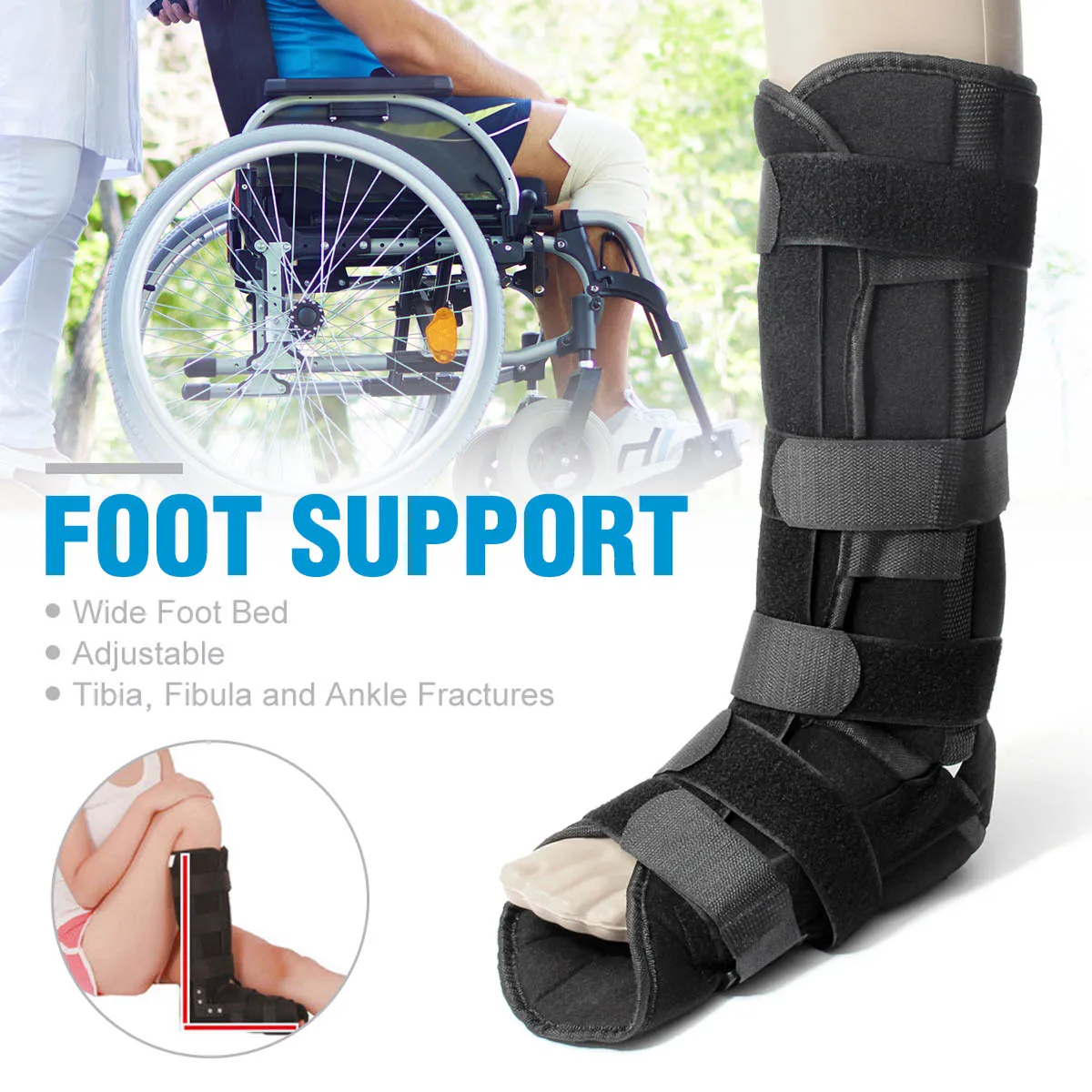 Ankle Brace Support Foot Drop Splint Guard Sprain Orthosis Fractures Ankle Braces For First Aid Plantar Fasciitis Heel Pain
Ankle Brace Support Foot Drop Splint Guard Sprain Orthosis Fractures Ankle Braces For First Aid Plantar Fasciitis Heel Pain