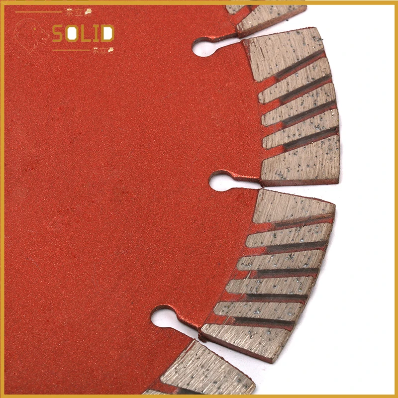 Diamond Circular Wet or Dry Saw Blade witn 1"Bore Segmented Turbo Teeth Cutting Disc for Cutting Brick Concrete Ceramic Glass
Diamond Circular Wet or Dry Saw Blade witn 1"Bore Segmented Turbo Teeth Cutting Disc for Cutting Brick Concrete Ceramic Glass