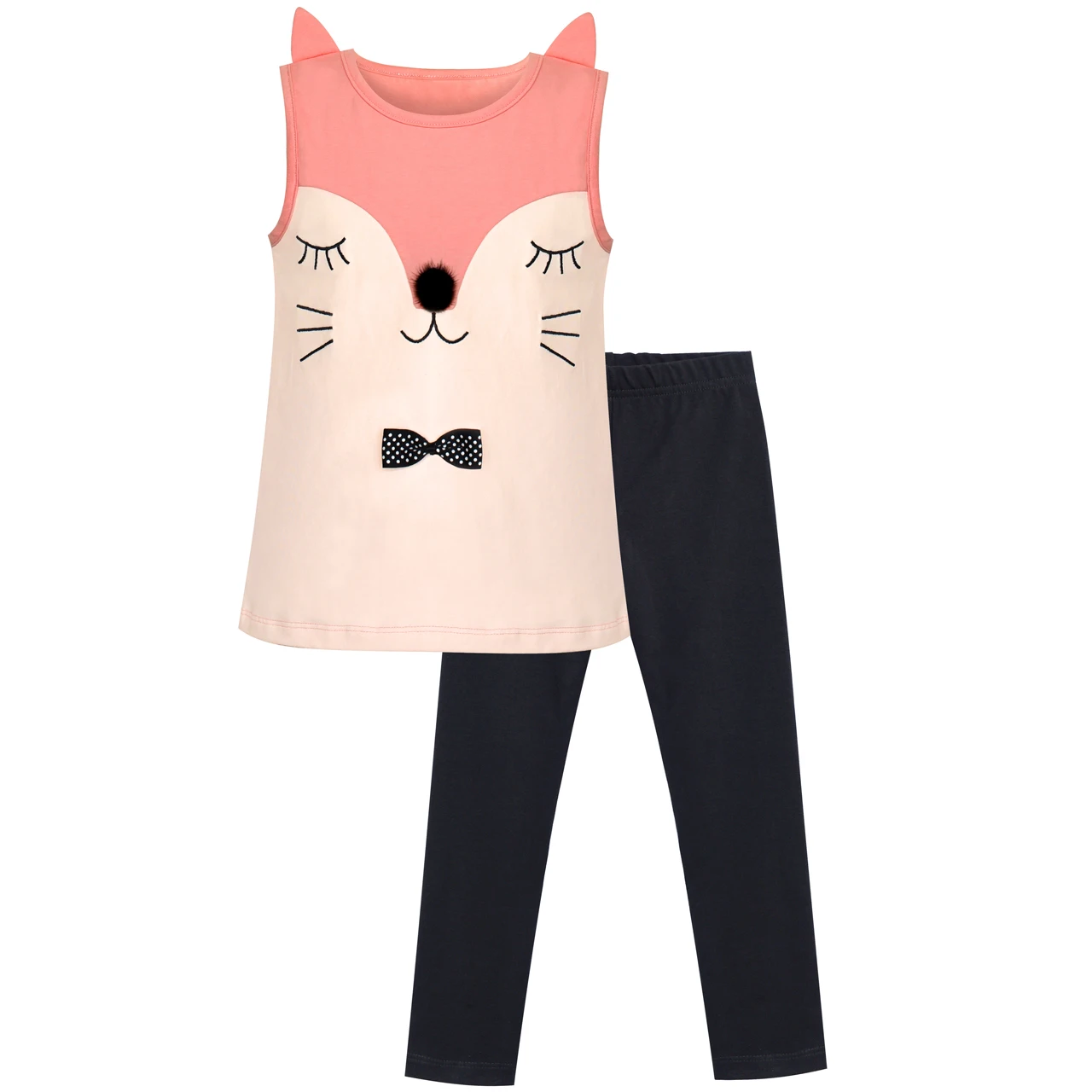 Girls Outfit Set Tee and Pants Fox Embroidered Cotton 2020 Summer Princess Wedding Party Dresses Girl Clothes Pageant Sundress
Girls Outfit Set Tee and Pants Fox Embroidered Cotton 2020 Summer Princess Wedding Party Dresses Girl Clothes Pageant Sundress