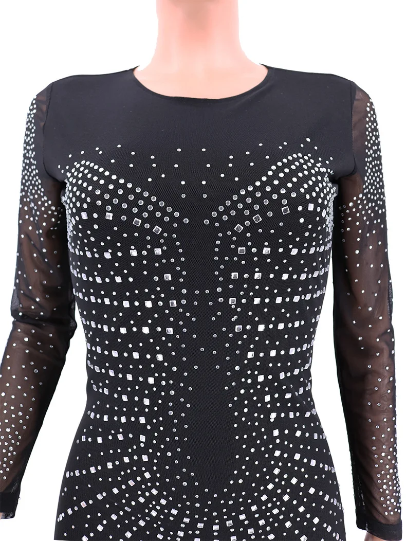 U-SWEAR Summer New Women Hot Drilling Rhinestone Diamonds Mesh Patchwork Above Knee Bodycon Bandage Party Midi Dress Vestidos
U-SWEAR Summer New Women Hot Drilling Rhinestone Diamonds Mesh Patchwork Above Knee Bodycon Bandage Party Midi Dress Vestidos