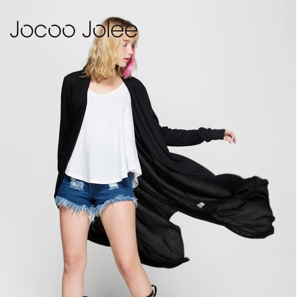 Jocoo Jolee Cardigan Women Sweater Casual Crochet Poncho Asymmetric Coat Women Long Sweaters Vestidos Cardigans Windbreaker
Jocoo Jolee Cardigan Women Sweater Casual Crochet Poncho Asymmetric Coat Women Long Sweaters Vestidos Cardigans Windbreaker