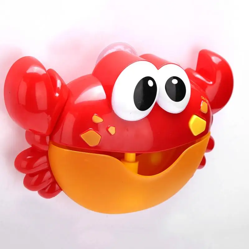 Cartoon Kids Bath Crab Shaped Bubble Maker with Baby Songs Automatic Kids Children Funny Joy Bubble Electric Bath Shower Toy
Cartoon Kids Bath Crab Shaped Bubble Maker with Baby Songs Automatic Kids Children Funny Joy Bubble Electric Bath Shower Toy