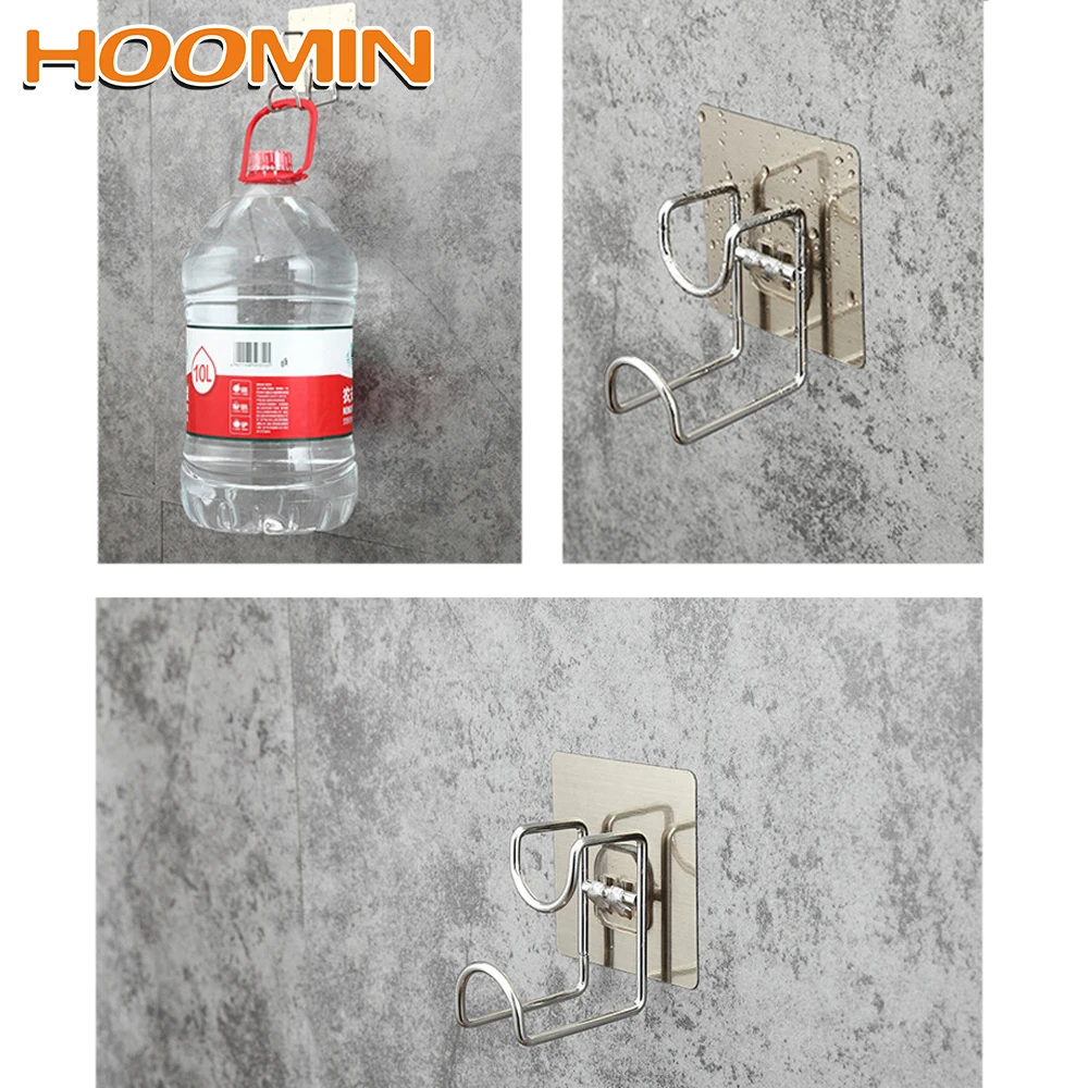 HOOMIN Rustproof Wash Basin Holder Stainless Steel Wall Mounted Kitchen Bathroom Door Sticky Hanger Holder Strong Adhesive Hook
HOOMIN Rustproof Wash Basin Holder Stainless Steel Wall Mounted Kitchen Bathroom Door Sticky Hanger Holder Strong Adhesive Hook
