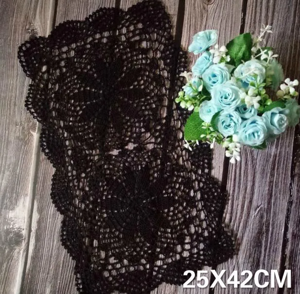Vintage Crochet Cotton Table Mats Christmas Flowers Placemat Rectangle Coffee Beer Coaster Mug Food Mat Pad Weddings Table Decor
Vintage Crochet Cotton Table Mats Christmas Flowers Placemat Rectangle Coffee Beer Coaster Mug Food Mat Pad Weddings Table Decor