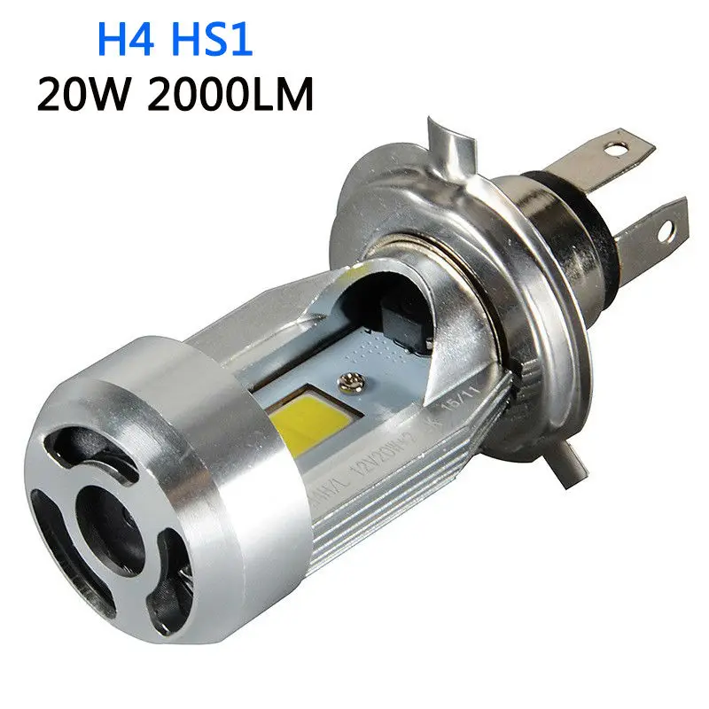 20W H4 HS1 2000LM LED Motorcycle DC12V Motorbike Headlight Headlamp Motor Bike Fog Lamp Bulb Light High low Driving White Yellow
20W H4 HS1 2000LM LED Motorcycle DC12V Motorbike Headlight Headlamp Motor Bike Fog Lamp Bulb Light High low Driving White Yellow