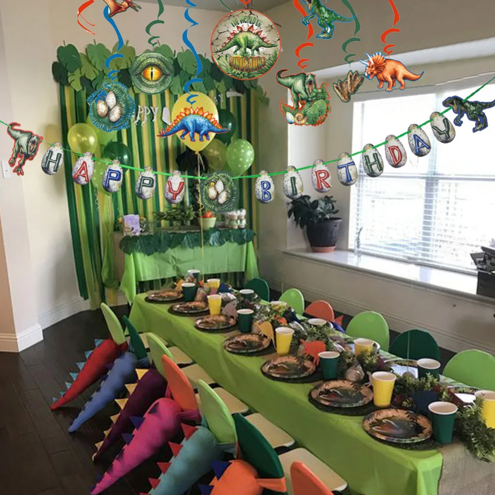 Vintage Dinosaur Theme Birthday Party Decor Banner Foil Swiel Cake Topper Balloon Boy Kids Jungle Party T-Rex Egg
Vintage Dinosaur Theme Birthday Party Decor Banner Foil Swiel Cake Topper Balloon Boy Kids Jungle Party T-Rex Egg