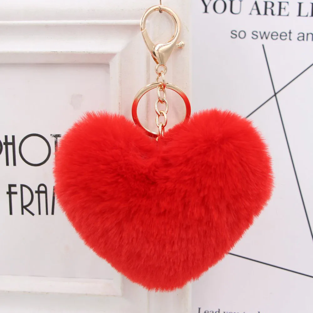 2018 JINGYANG Red Love Form Lovely Buckle Heart Lint Pendant Gift Hanging Drop key ring keychain pompom Hot Sale
2018 JINGYANG Red Love Form Lovely Buckle Heart Lint Pendant Gift Hanging Drop key ring keychain pompom Hot Sale
