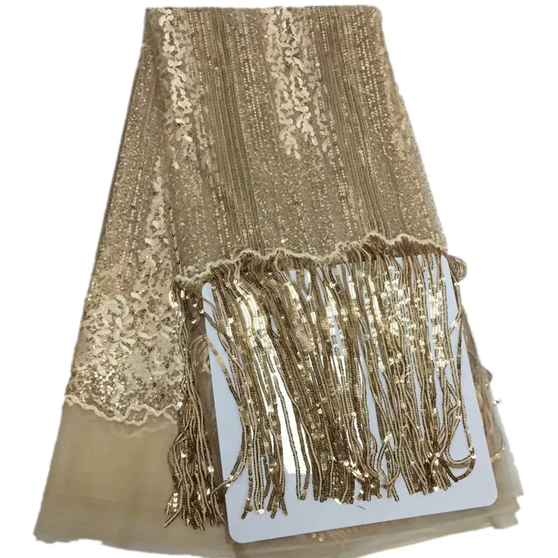 Elegant Appliqued so long Tassels design with full of sequins Net Lace FC69 good quality wholesale African Tulle Lace Fabric
Elegant Appliqued so long Tassels design with full of sequins Net Lace FC69 good quality wholesale African Tulle Lace Fabric