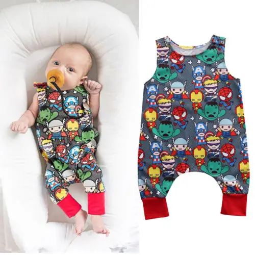 Pudcoco Boy Jumpsuits 0M-24M Newborn Baby Boy Romper Jumpsuit Cartoon Heros Pattern Summer Clothes Outfits
Pudcoco Boy Jumpsuits 0M-24M Newborn Baby Boy Romper Jumpsuit Cartoon Heros Pattern Summer Clothes Outfits