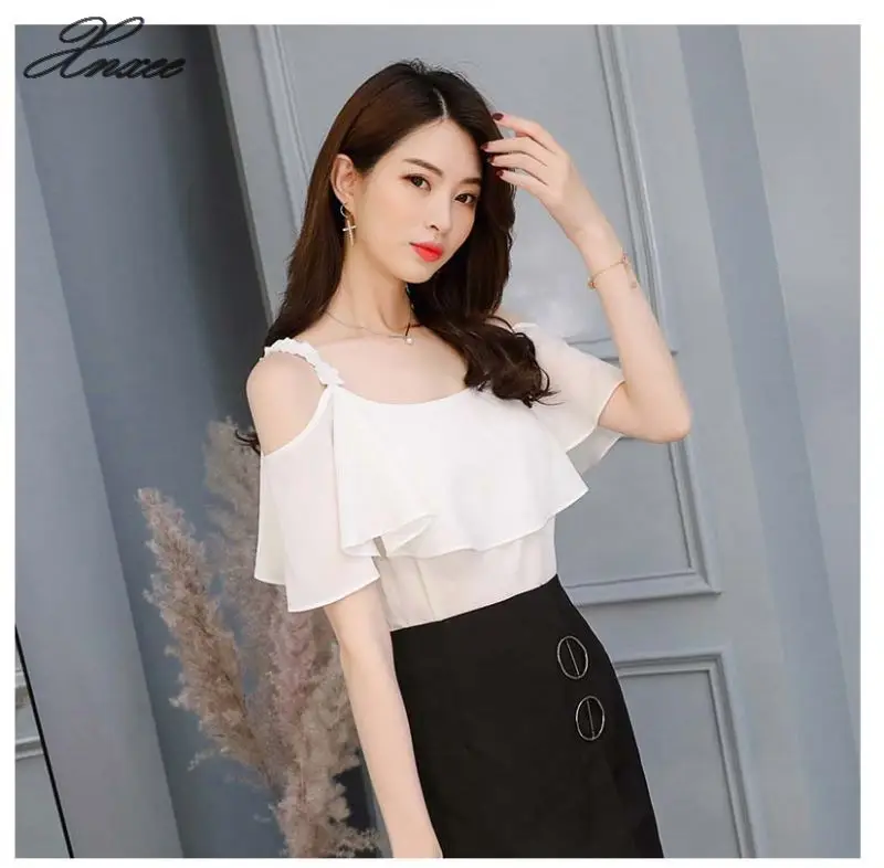 2020 hot sale Summer women Blouse Off Shoulder tops vintage woman shirts short clothes blouse female
2020 hot sale Summer women Blouse Off Shoulder tops vintage woman shirts short clothes blouse female