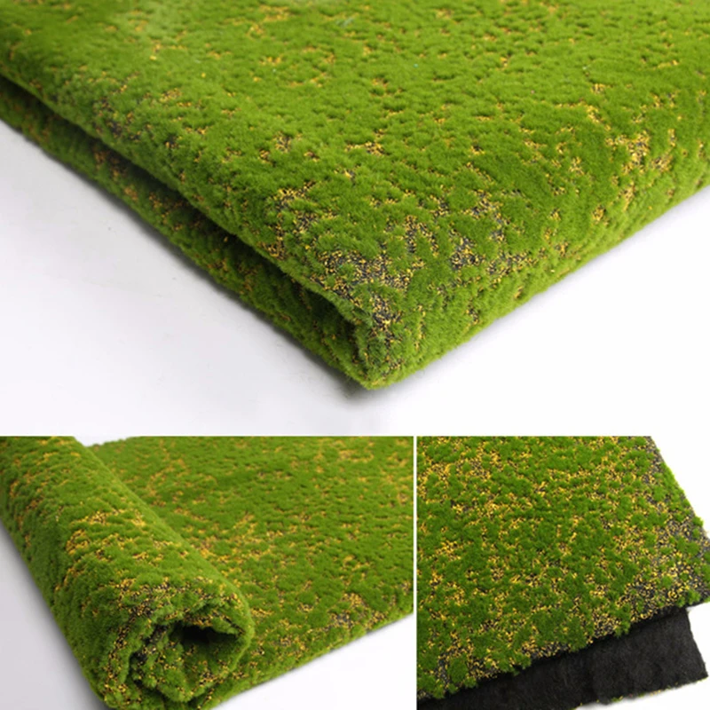 Искусственный мох искусственные зеленые растения искусственная трава для