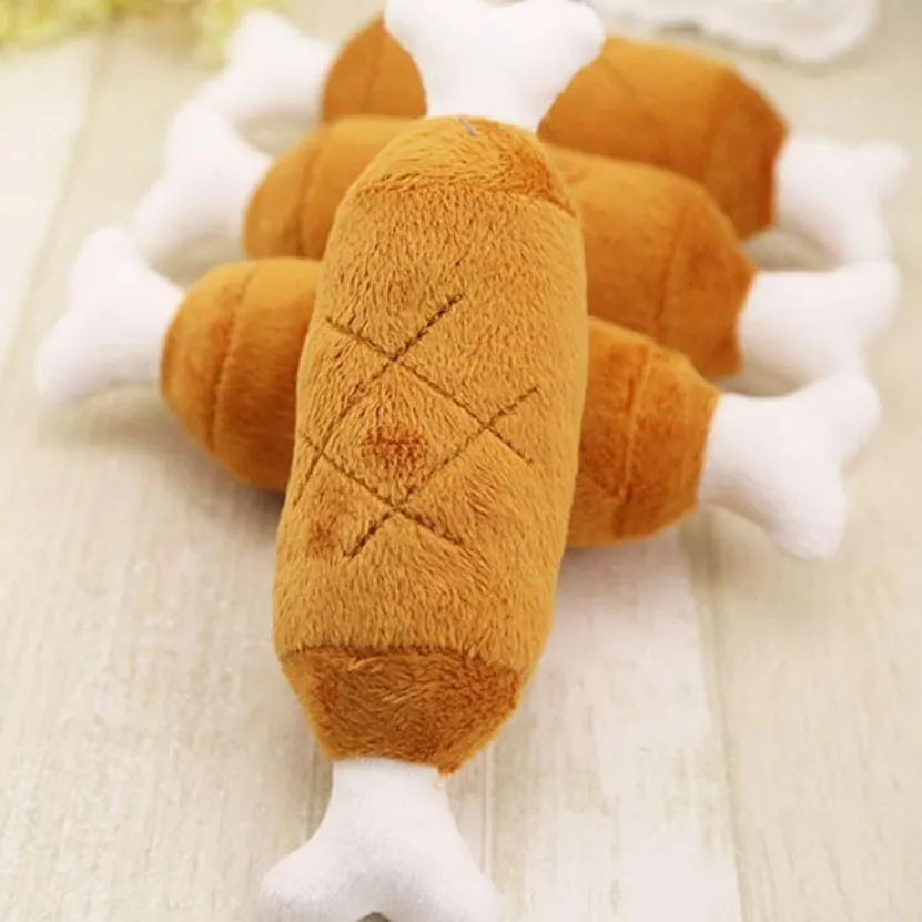 Velvet Pet Dog Cat Chicken Legs Plush Toys Interactive Sound Toys Peluche Dog Accessories Pet Supplies Dog Toy Plush XWEB
Velvet Pet Dog Cat Chicken Legs Plush Toys Interactive Sound Toys Peluche Dog Accessories Pet Supplies Dog Toy Plush XWEB