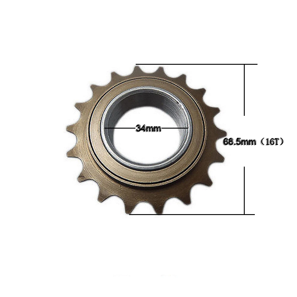 Hot Sale High Quality Bicycle Freewheel 16T 34MM Single Speed Bike Freewheel BMX Flywheel Sprocket Gear Bicycle Accessories
Hot Sale High Quality Bicycle Freewheel 16T 34MM Single Speed Bike Freewheel BMX Flywheel Sprocket Gear Bicycle Accessories