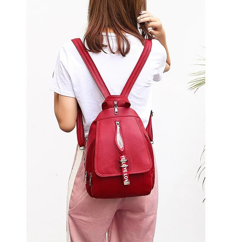 LIKETHIS Women Backpack Hot Sale Fashion Casual Bags High Quality Female Shoulder Bag PU Leather Backpacks Girl Mochila Rucksack
LIKETHIS Women Backpack Hot Sale Fashion Casual Bags High Quality Female Shoulder Bag PU Leather Backpacks Girl Mochila Rucksack