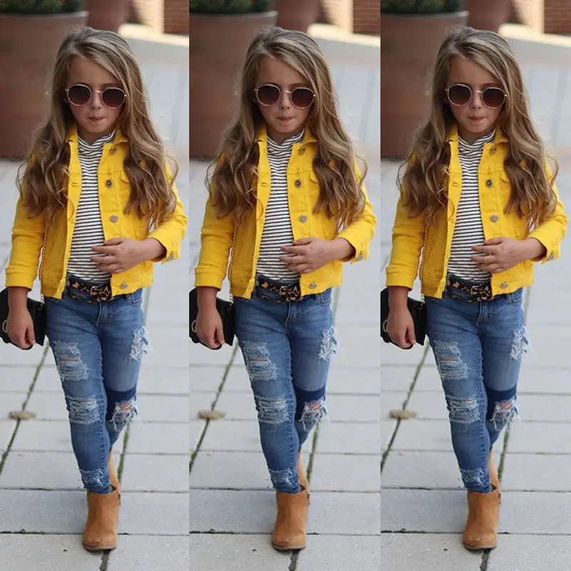2019 Newly Toddler Girl Clothes Jacket Big Kids Child Baby Boy Girl Clothing Denim Jacket Coat Snowsuit Top Outerwear Streetwear
2019 Newly Toddler Girl Clothes Jacket Big Kids Child Baby Boy Girl Clothing Denim Jacket Coat Snowsuit Top Outerwear Streetwear