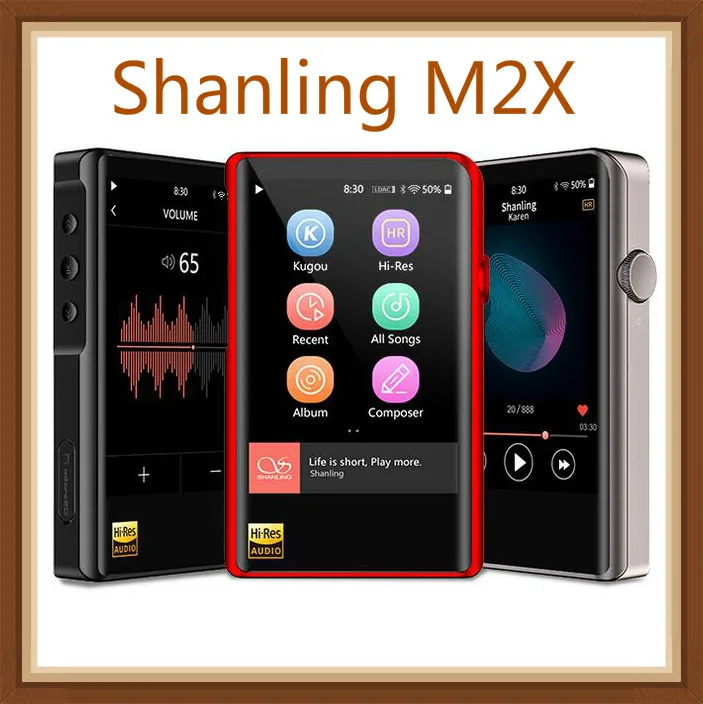SHANLING M2X AK4490EN DSD256 32 бит/384 кГц двойной Bluetooth AptX LDAC порт able музыкальный плеер Hi-Res аудио сбалансированный порт MP3
SHANLING M2X AK4490EN DSD256 32 бит/384 кГц двойной Bluetooth AptX LDAC порт able музыкальный плеер Hi-Res аудио сбалансированный порт MP3