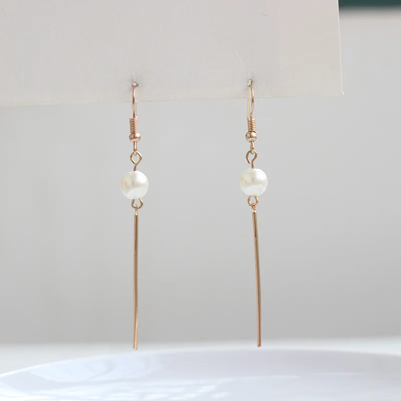 jingyang Pearl Long Eardrop Concise Small Fresh Earring tassel earrings for women earings fashion jewelry 2019
jingyang Pearl Long Eardrop Concise Small Fresh Earring tassel earrings for women earings fashion jewelry 2019
