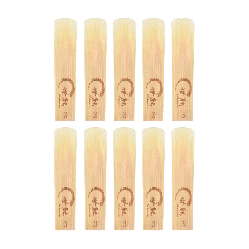 10pcs/ Box Bb Soprano Saxophone Reeds Classic Saxophone Sax Reeds Strength 2.0/ 2.5/ 3.0 for Beginners
10pcs/ Box Bb Soprano Saxophone Reeds Classic Saxophone Sax Reeds Strength 2.0/ 2.5/ 3.0 for Beginners