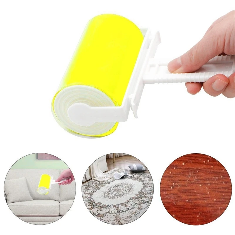 Reusable Washable Sticky Lint Picker Roller Silicone Dust Wiper Pet Hair Clothes Scrubber Sucking Fluff Remover Brush
Reusable Washable Sticky Lint Picker Roller Silicone Dust Wiper Pet Hair Clothes Scrubber Sucking Fluff Remover Brush