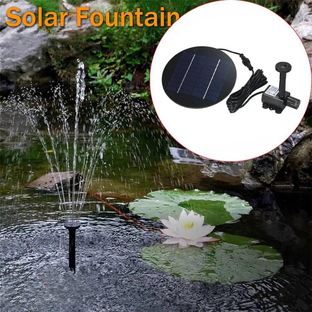 Adeeing Newest Separating Solar Fountain Garden Water Fountain 9V 1.5W Solar Water Pump Waterfalls Pond Pool Landscape Decor
Adeeing Newest Separating Solar Fountain Garden Water Fountain 9V 1.5W Solar Water Pump Waterfalls Pond Pool Landscape Decor