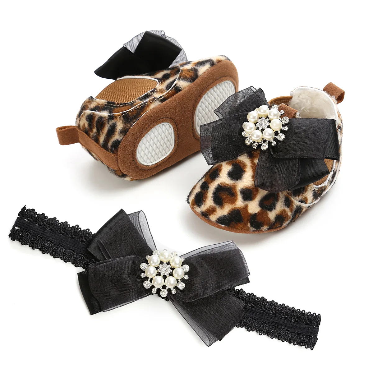 Romirus Baby First Walkers Baby Shoe Warm Baby Mocassins Non-slip Toddler Sheos with Headband
Romirus Baby First Walkers Baby Shoe Warm Baby Mocassins Non-slip Toddler Sheos with Headband