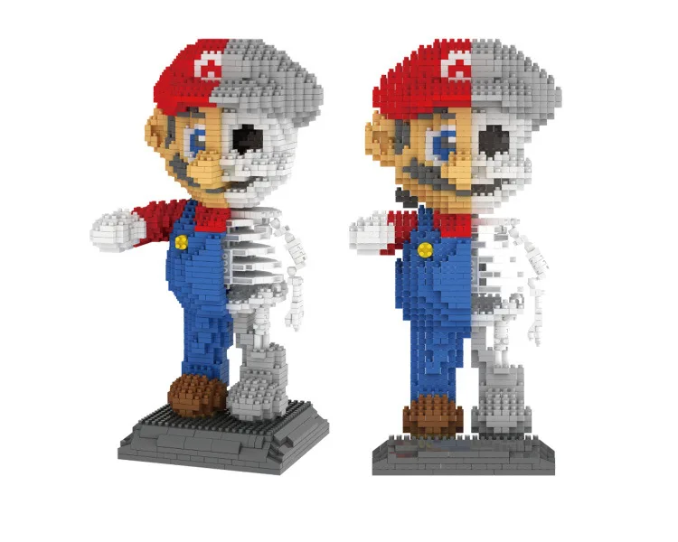 mirco Diamond Building Blocks mario model Assembly Creative Children's Toy Building Block Skull Mario
mirco Diamond Building Blocks mario model Assembly Creative Children's Toy Building Block Skull Mario