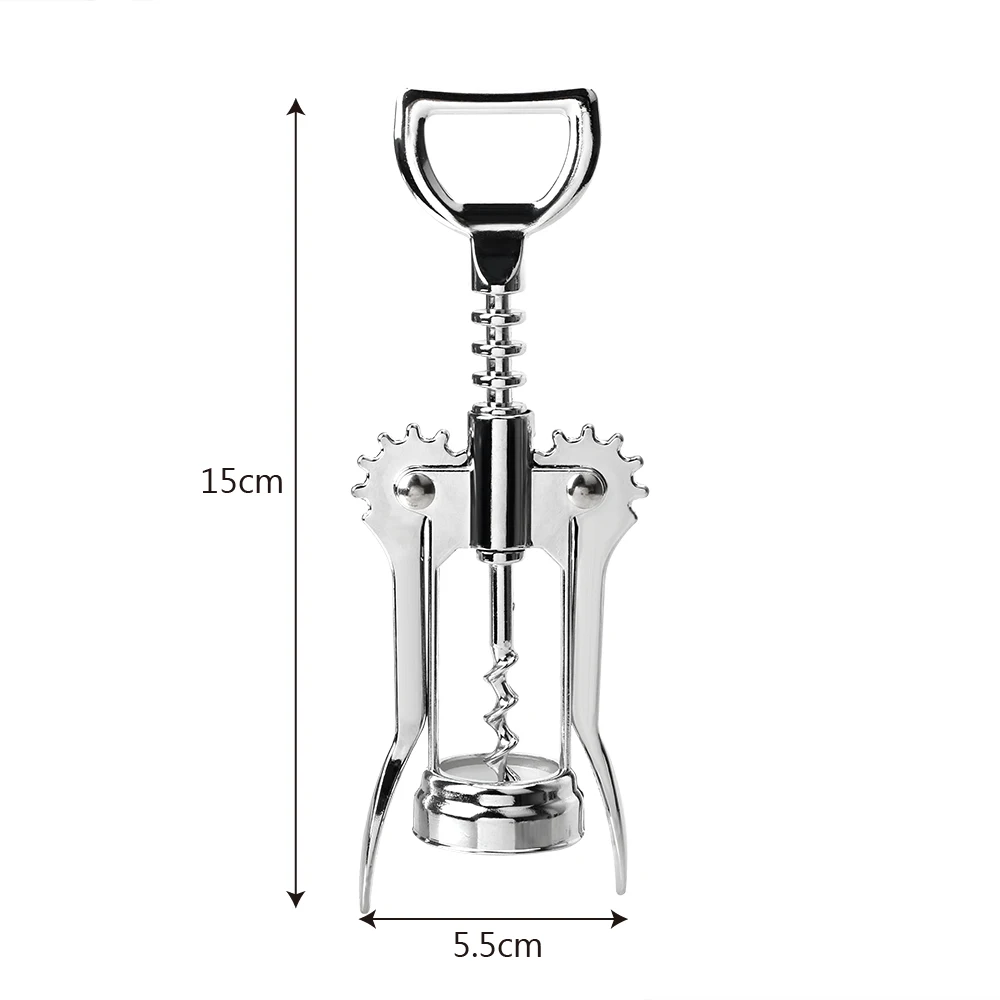 Multifunctional Useful Bar Tool Metal Handy Wine Bottle Opener Kitchen Accessories Beer Cap Opener Corkscrew
Multifunctional Useful Bar Tool Metal Handy Wine Bottle Opener Kitchen Accessories Beer Cap Opener Corkscrew