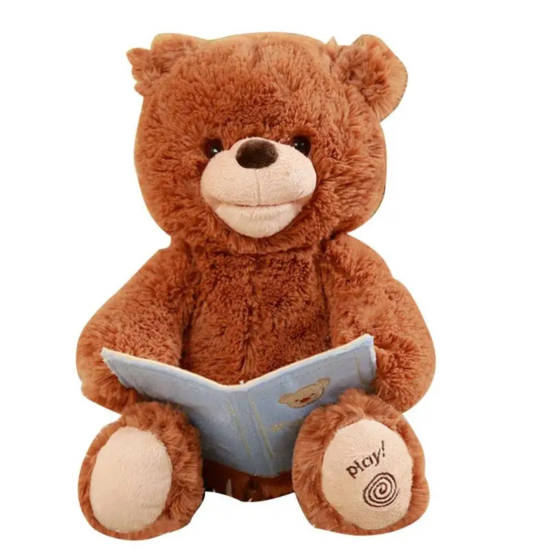 Dropshipping Cute Electric Intelligent Singing Story Telling Bear Plush Toy Interactive Children's Accompany Toy English Version
Dropshipping Cute Electric Intelligent Singing Story Telling Bear Plush Toy Interactive Children's Accompany Toy English Version