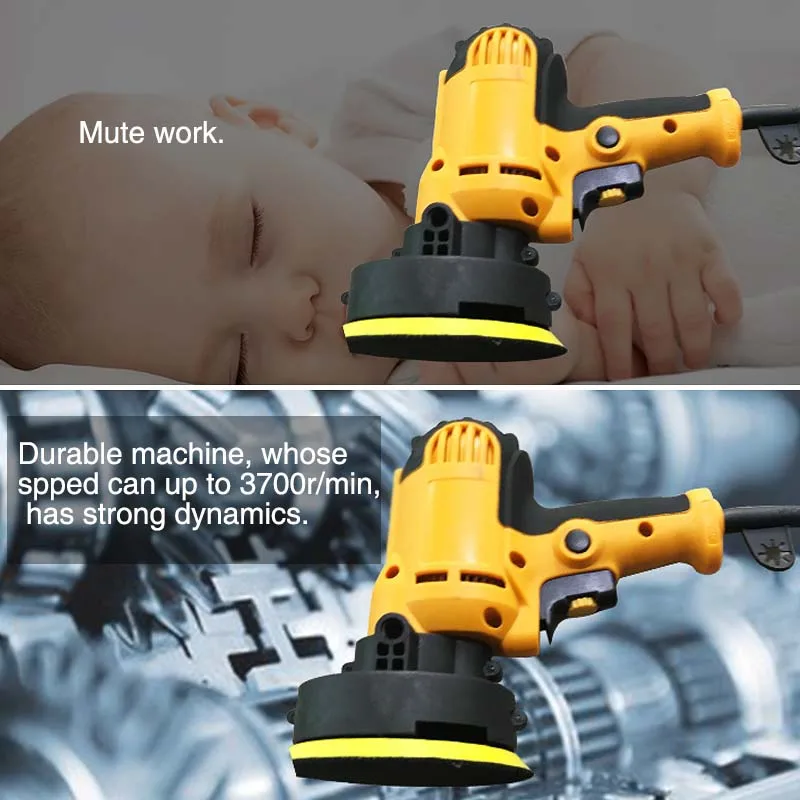 Electric car polishing machine+9pcs Polisher pad Auto Polishing Machine Adjustable Speed Sanding Waxing Tools
Electric car polishing machine+9pcs Polisher pad Auto Polishing Machine Adjustable Speed Sanding Waxing Tools
